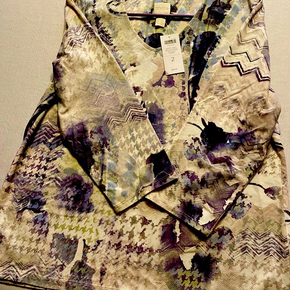 Women’s Chico Shirt Size 2 (New) - Picture 3 of 5